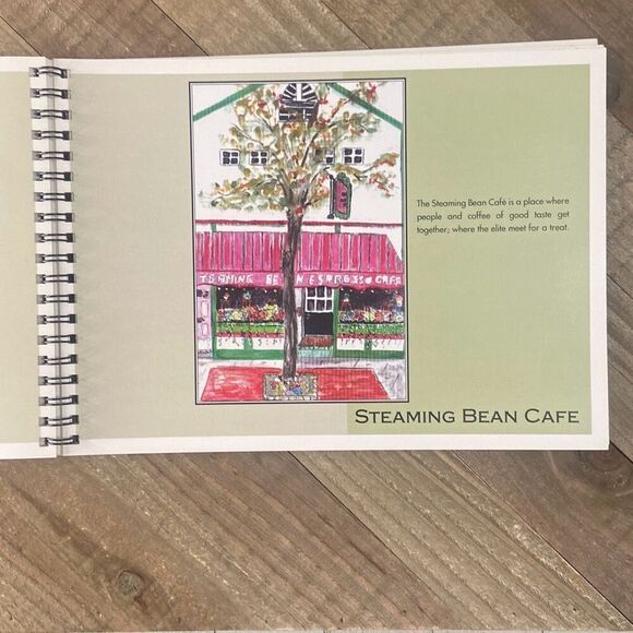 Behind Newport Doors Cookbook Local Stories Recipes & Watercolor Art *Signed* - Picture 7 of 10